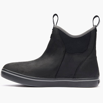 Women's Leather Ankle Deck Boot