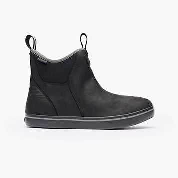 Women's Leather Ankle Deck Boot
