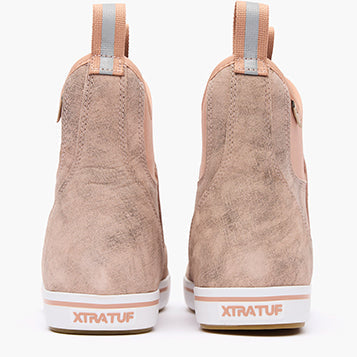Women's 6 in Leather Ankle Deck Boot - back