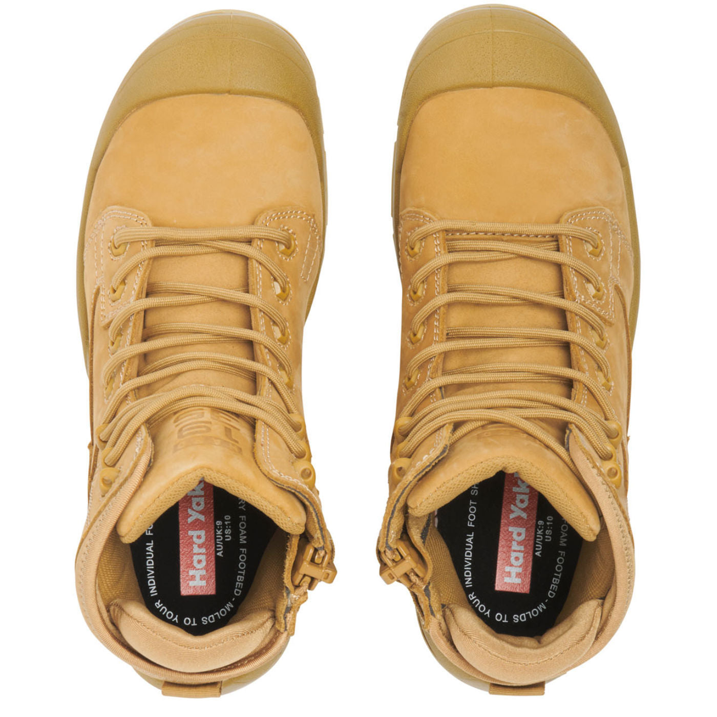 Hard Yakka Legend PR Men's Composite Toe Electrical Hazard Puncture-Resisting Side Zip Work Hiker - birdseye