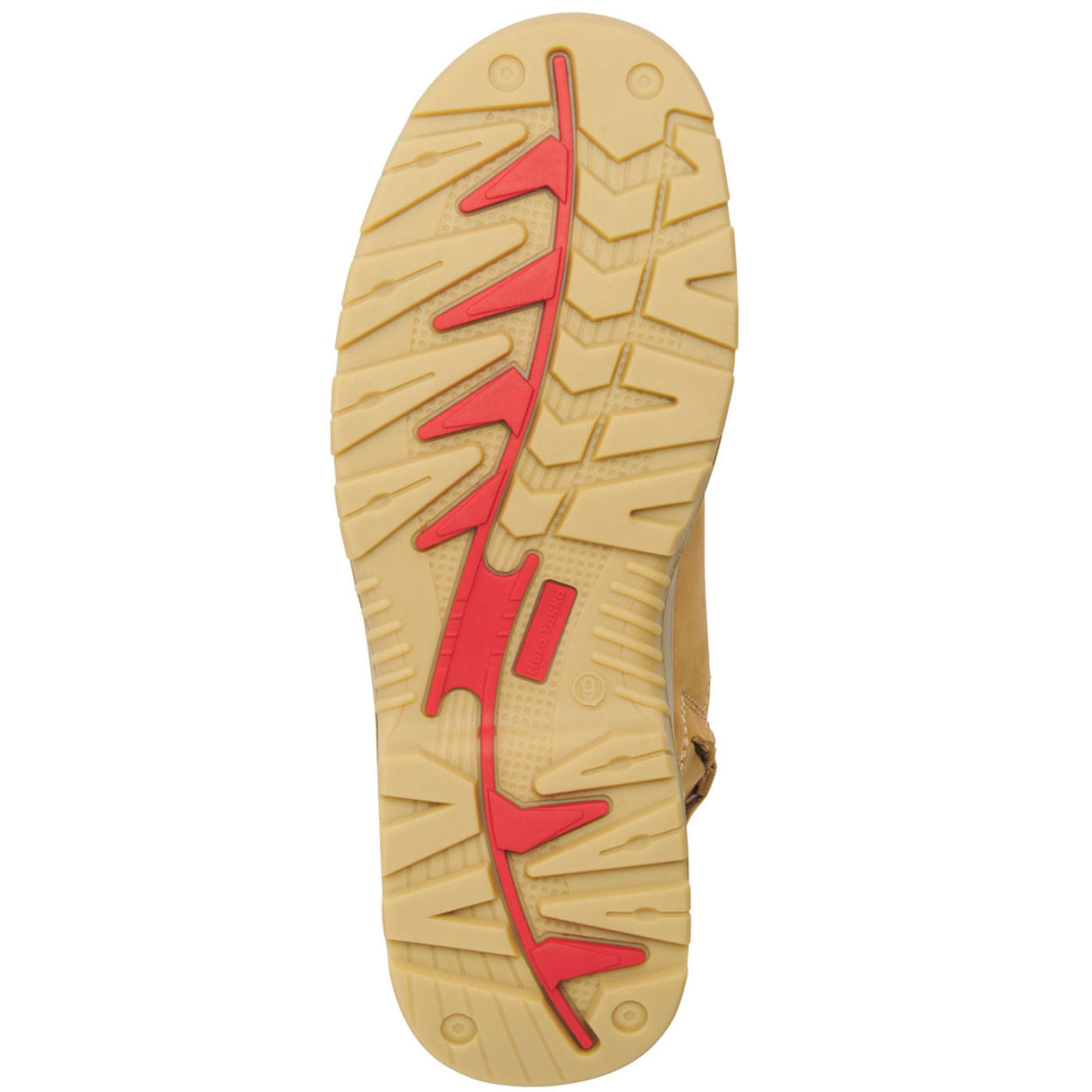 Hard Yakka Legend PR Men's Composite Toe Electrical Hazard Puncture-Resisting Side Zip Work Hiker - outsole