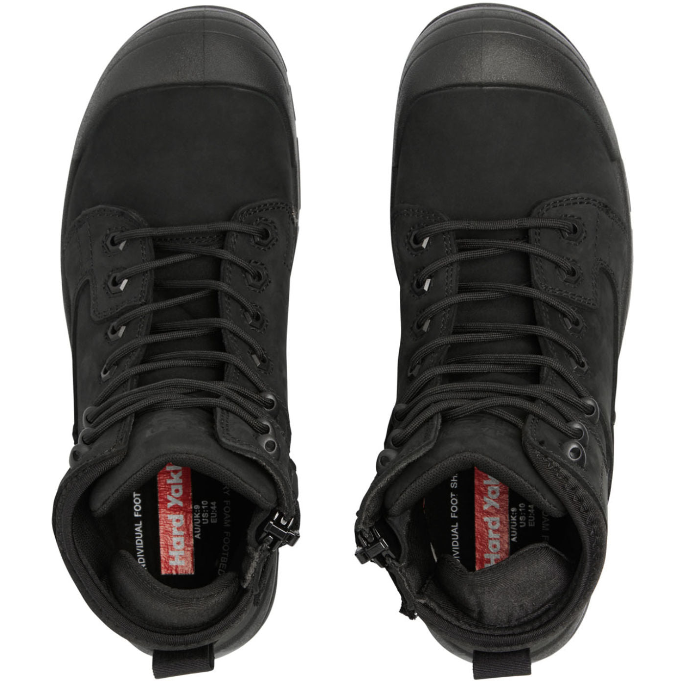 Hard Yakka Legend PR Men's Composite Toe Electrical Hazard Puncture-Resisting Side Zip Work Hiker - birdseye