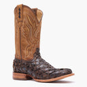 Durango® Premium Exotics Dark Brown Pirarucu Western Boot