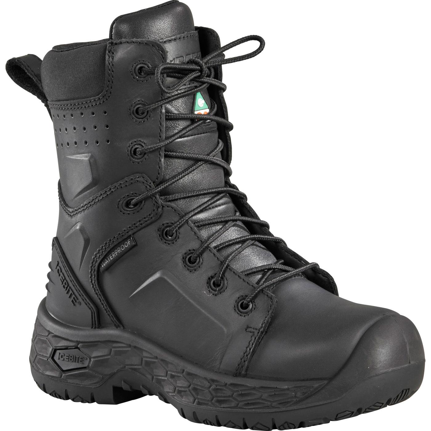 Baffin Ice Hero Women's 8-inch CSA Steel Toe Puncture-Resisting Insulated Waterproof Zipper Work Boot