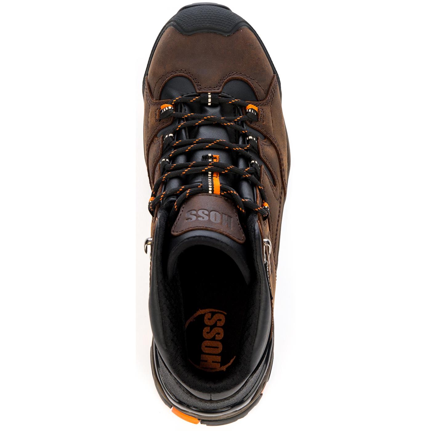 HOSS Tracker Men's 5 inch Composite Toe Electrical Hazard Waterproof Leather Work Hiker