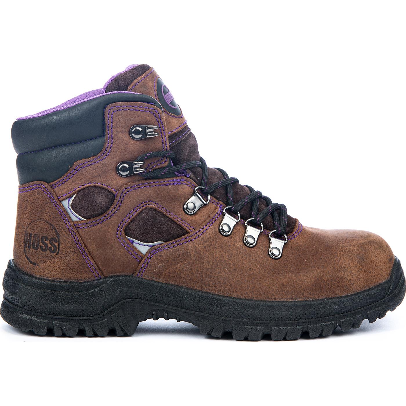 HOSS Lacy Women's 6 inch Composite Toe Electrical Hazard Puncture-Resistant Waterproof Work Boot