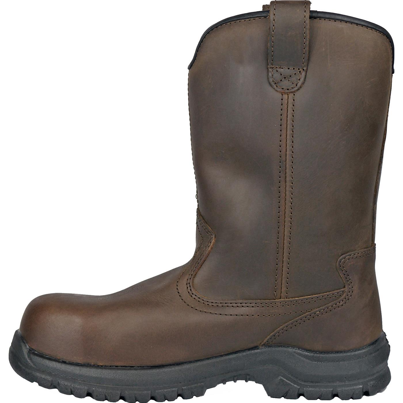 HOSS Senoia Men's Composite Toe Electrical Hazard Puncture-Resisting Waterproof Pull-on Boot