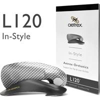 Aetrex Men's In-Style Flat/Low Arch Posted Orthotic for Dress Shoes