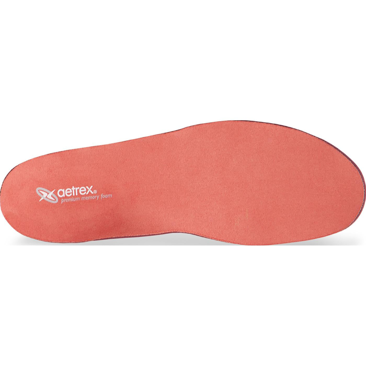 Aetrex Women's Premium Memory Foam Flat/Low Arch Posted Orthotic