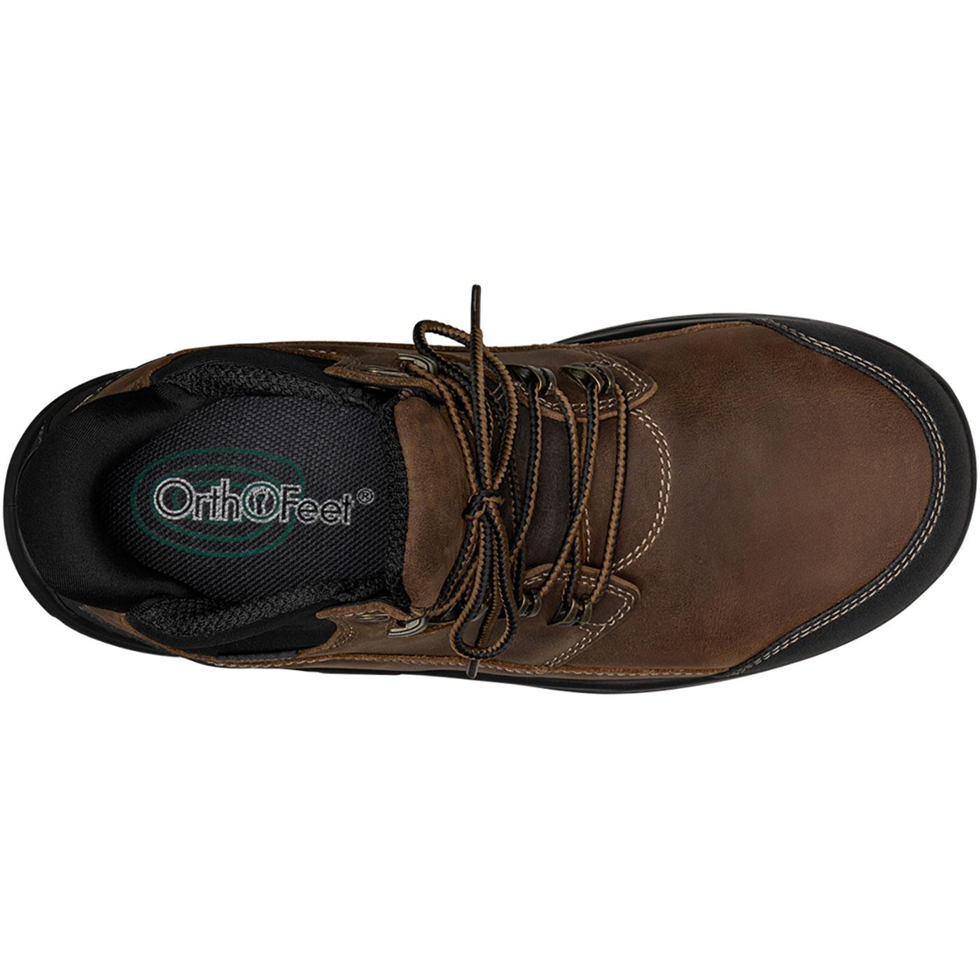 OrthoFeet Graphite Men's 6-inch Composite Toe Electrical Hazard Work Boot