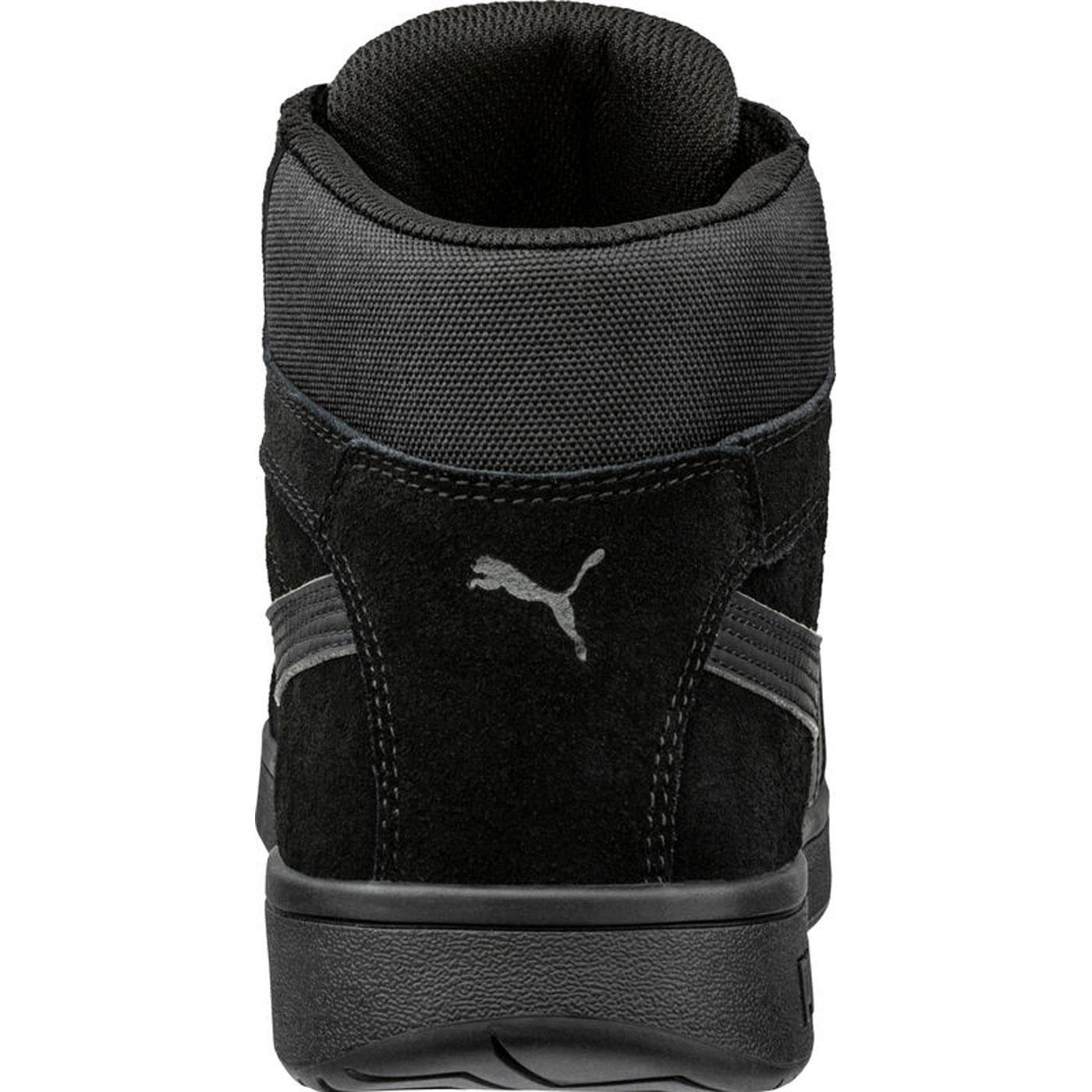 Puma Safety Iconic Suede Mid Men's Fiberglass Toe Electrical Hazard Hi-Top Work Shoe