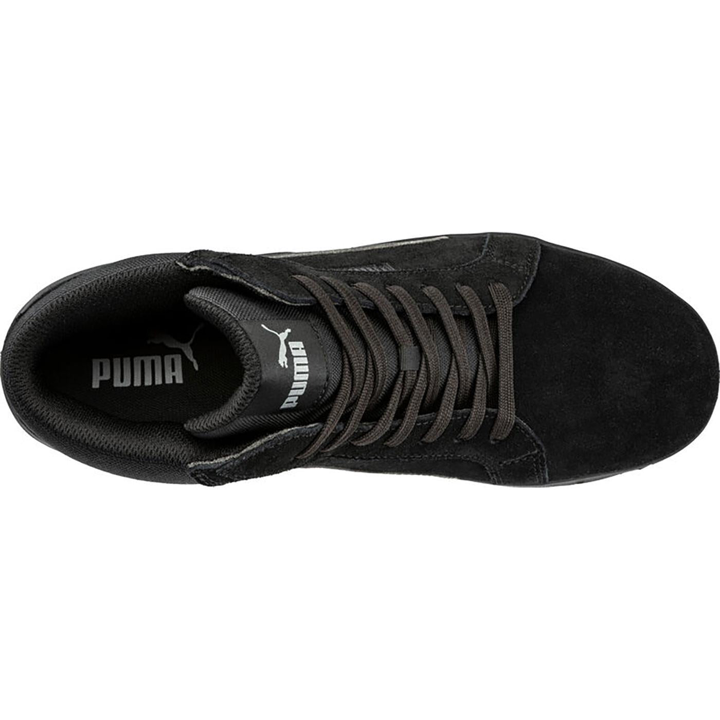 Puma Safety Iconic Suede Mid Women's Fiberglass Toe Electrical Hazard Athletic Work Shoe
