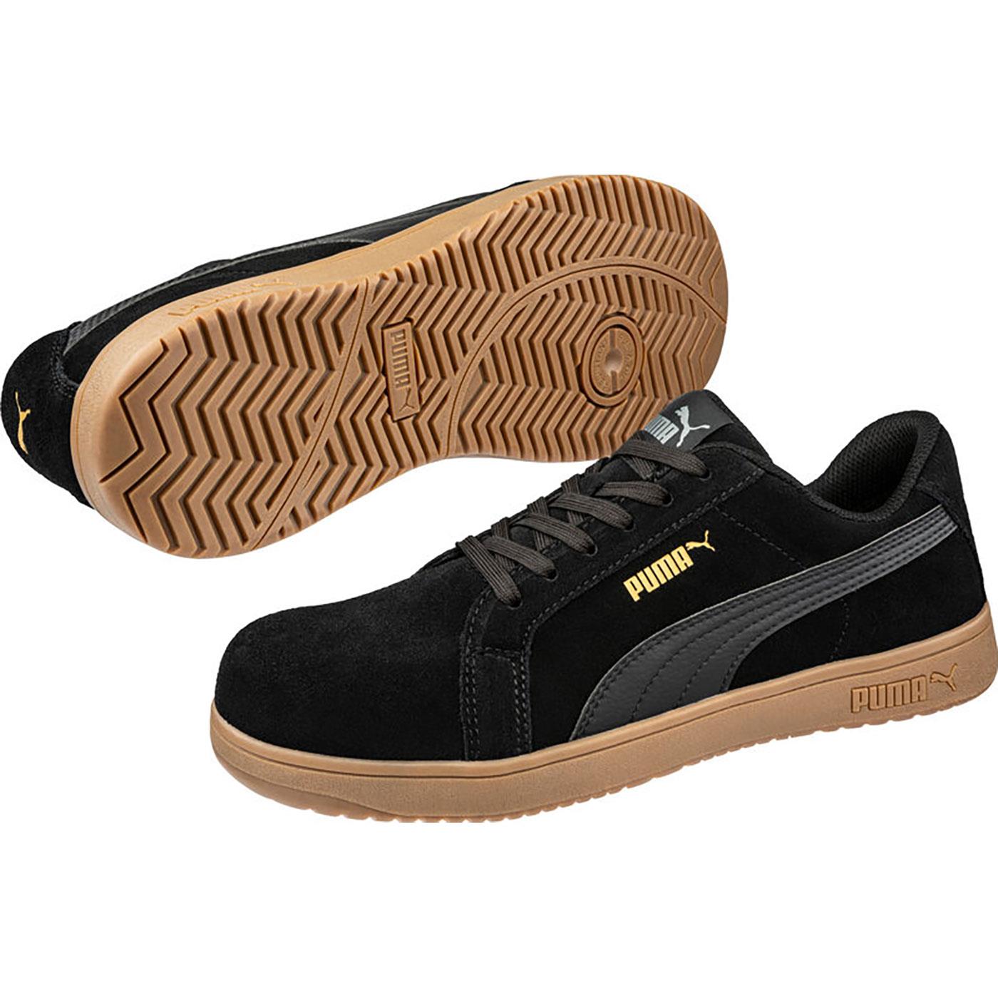 Puma Safety Iconic Suede Women's Fiberglass Toe Electrical Hazard Athletic Work Shoe