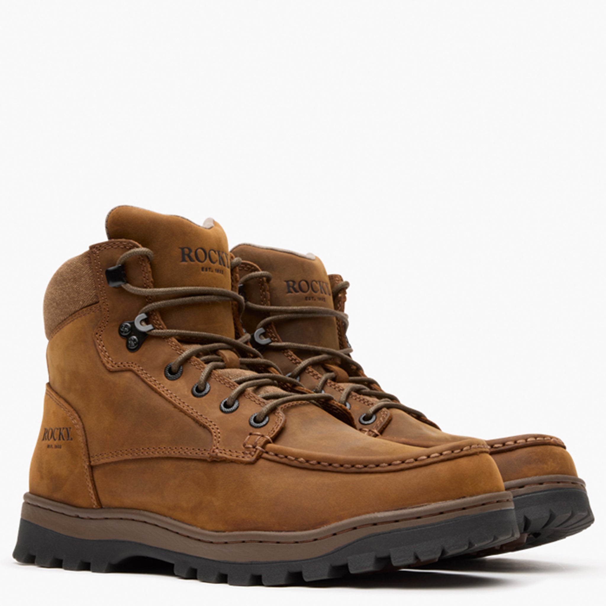 Rocky Outback LTE Moc Toe Hiker Outdoor Boot