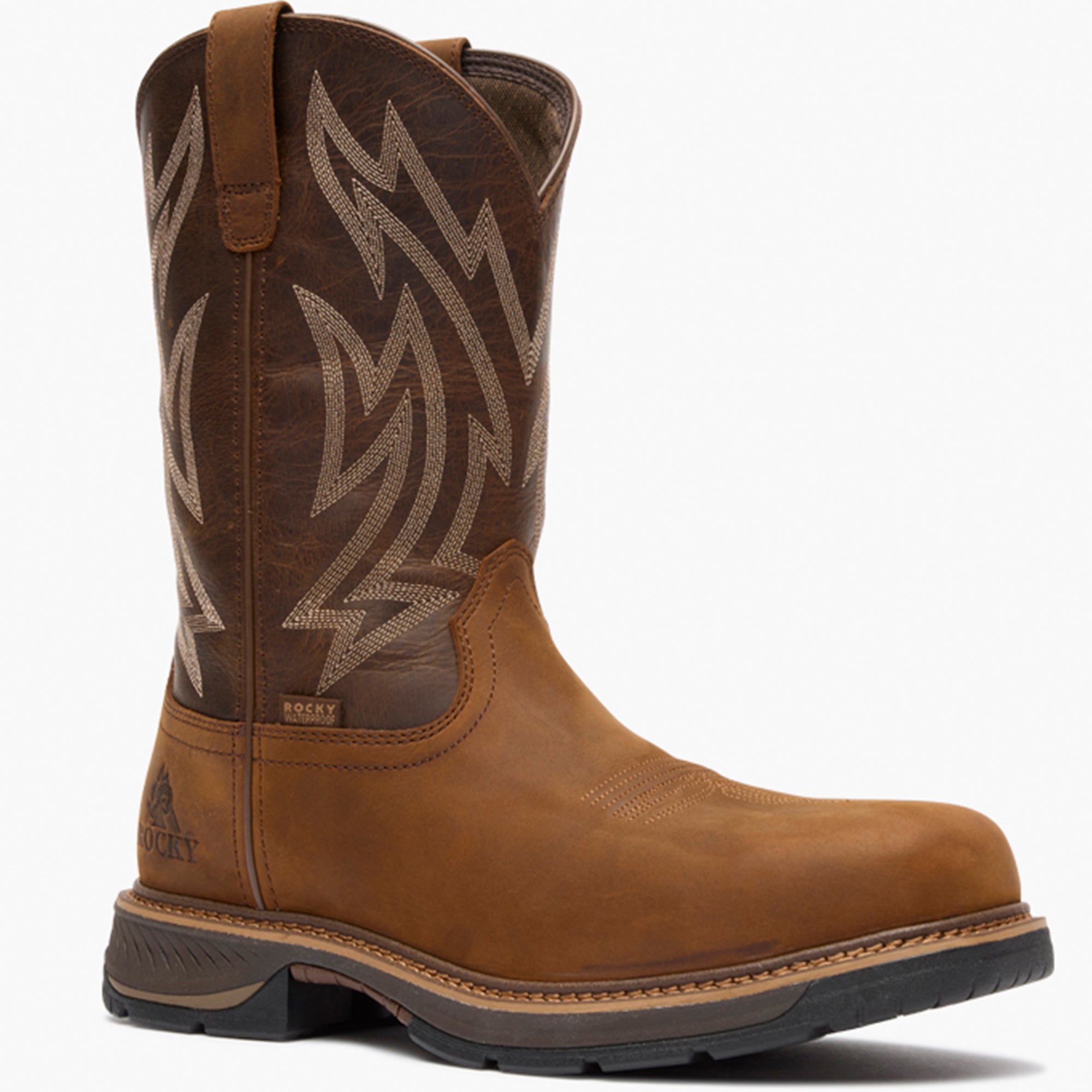 Rocky Ride LTE Carbon Toe Western Boot