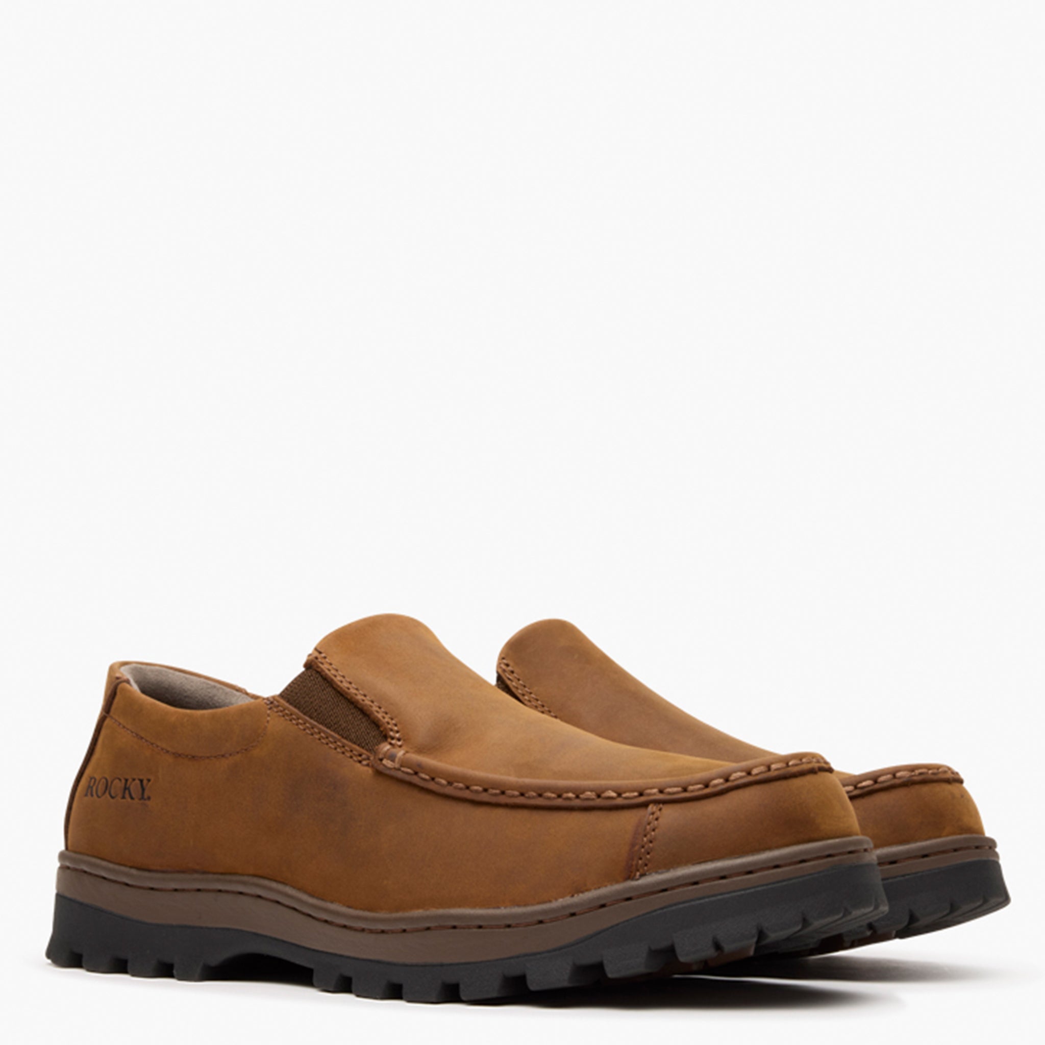 Rocky Outback LTE Moc Toe Loafer Outdoor Shoe