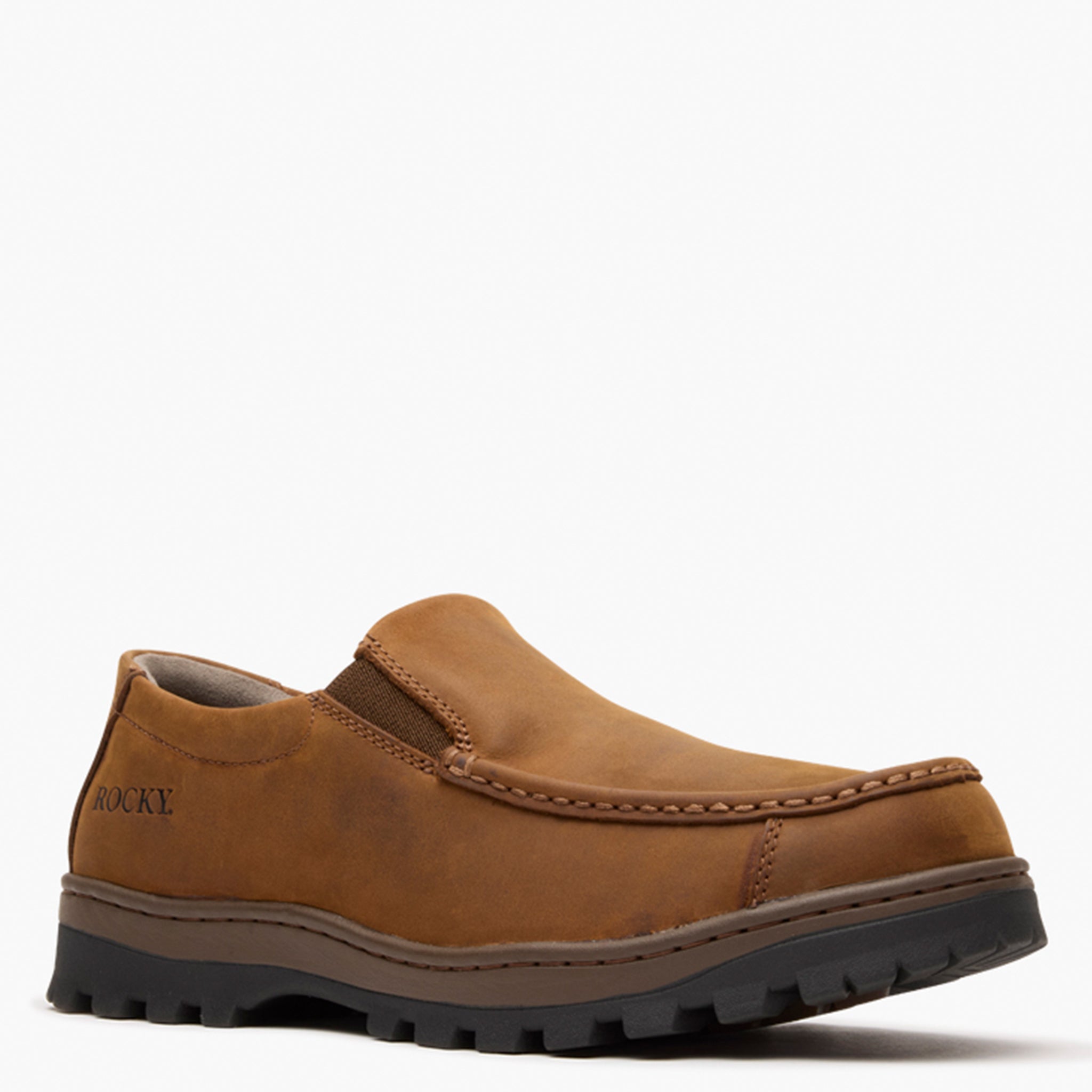 Rocky Outback LTE Moc Toe Loafer Outdoor Shoe