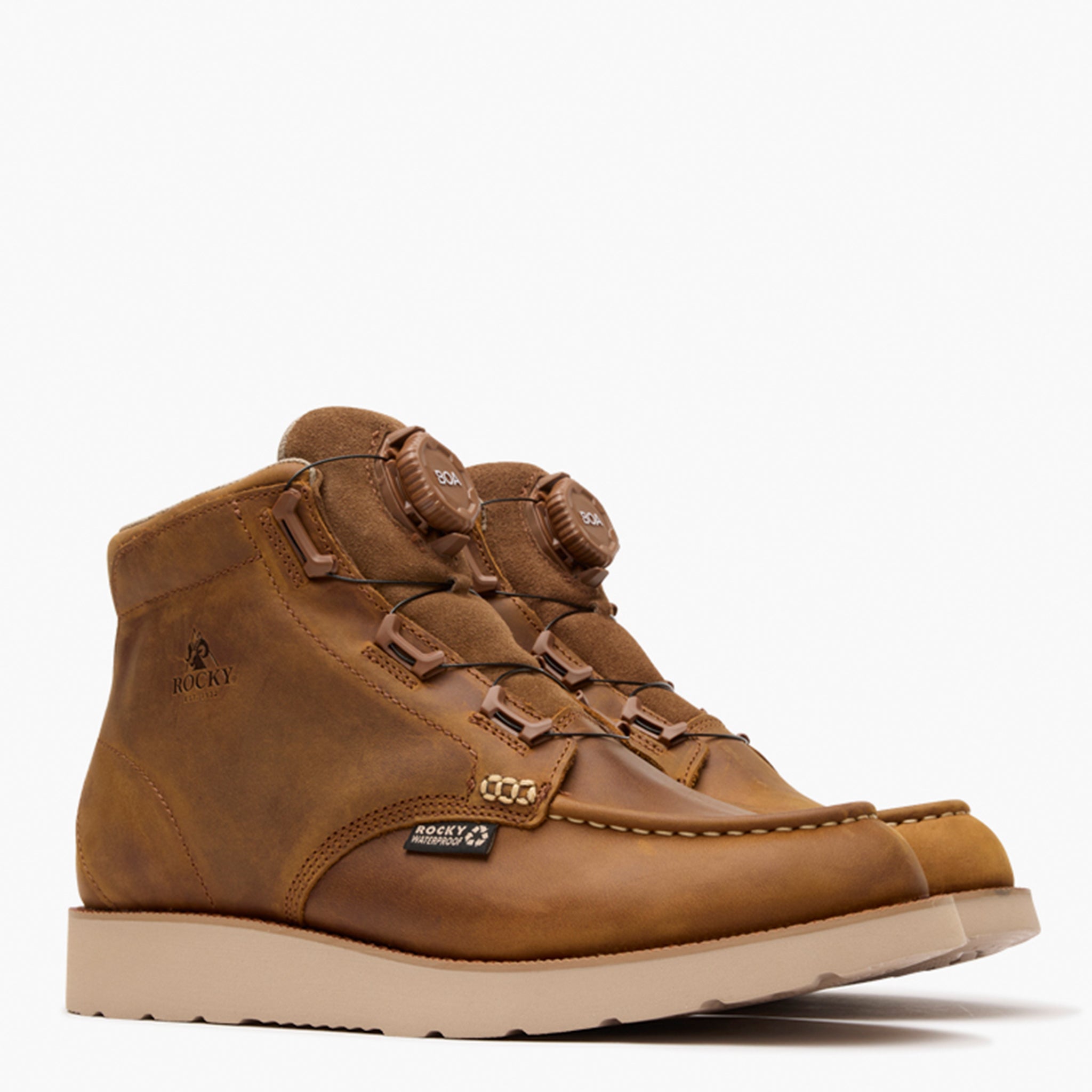 Rocky MonoCrepe Wedge BOA Work Boot