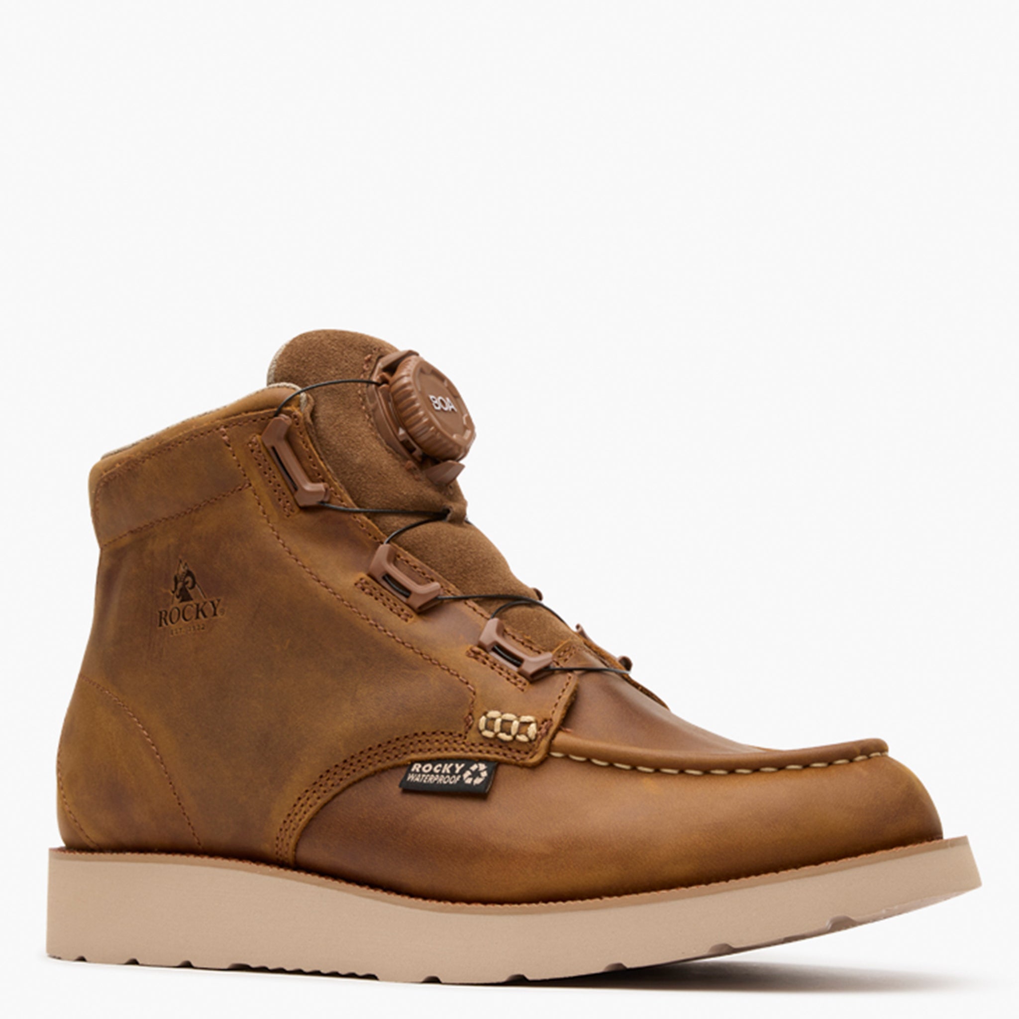 Rocky MonoCrepe Wedge BOA Work Boot