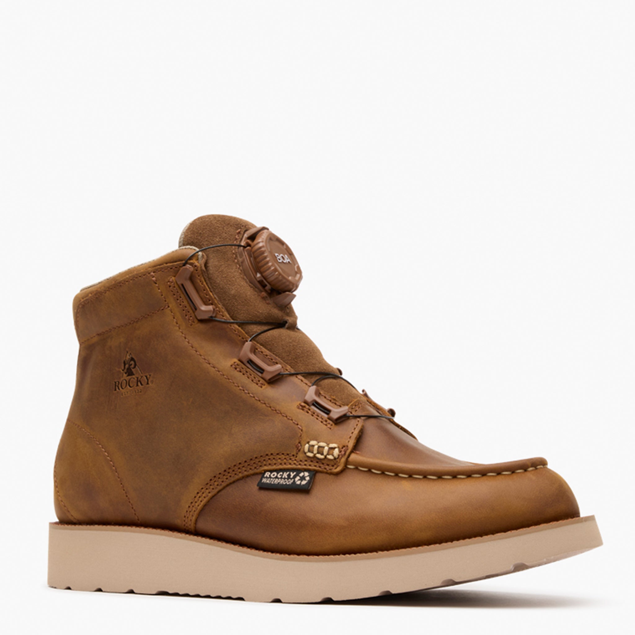 Rocky MonoCrepe Wedge Composite Toe BOA Work Boot