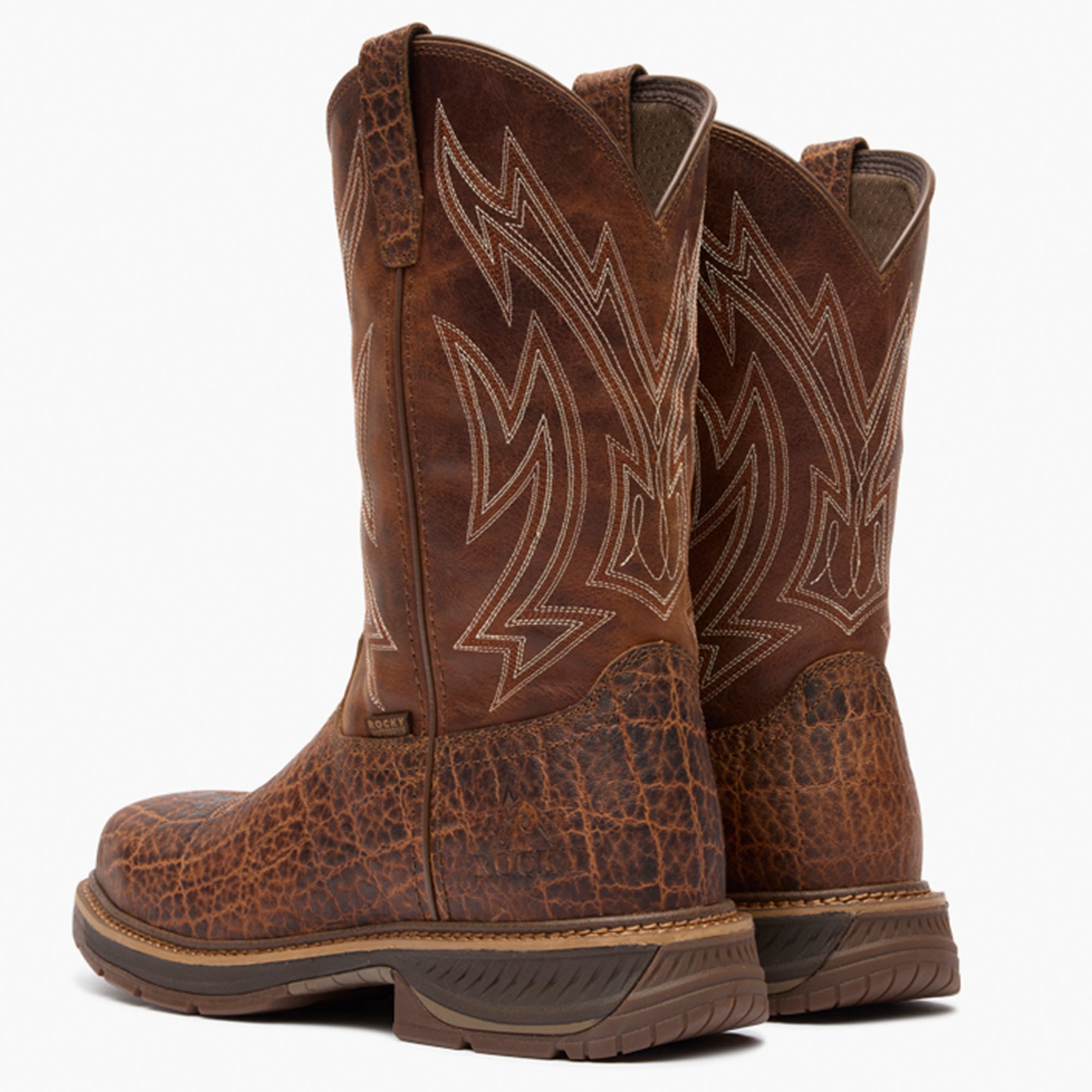 Rocky Ride LTE Carbon Toe Western Boot