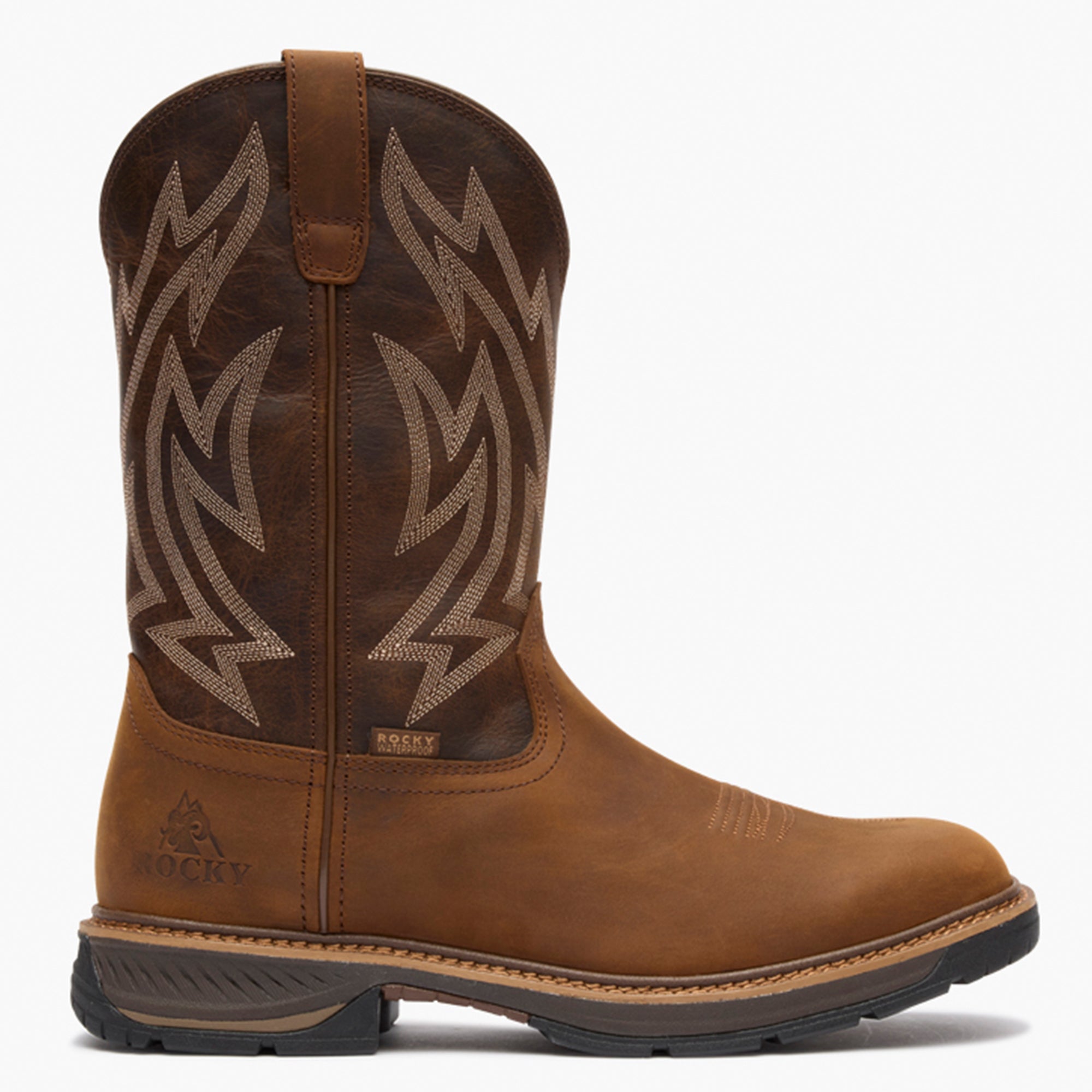 Rocky Ride LTE Waterproof Western Boot