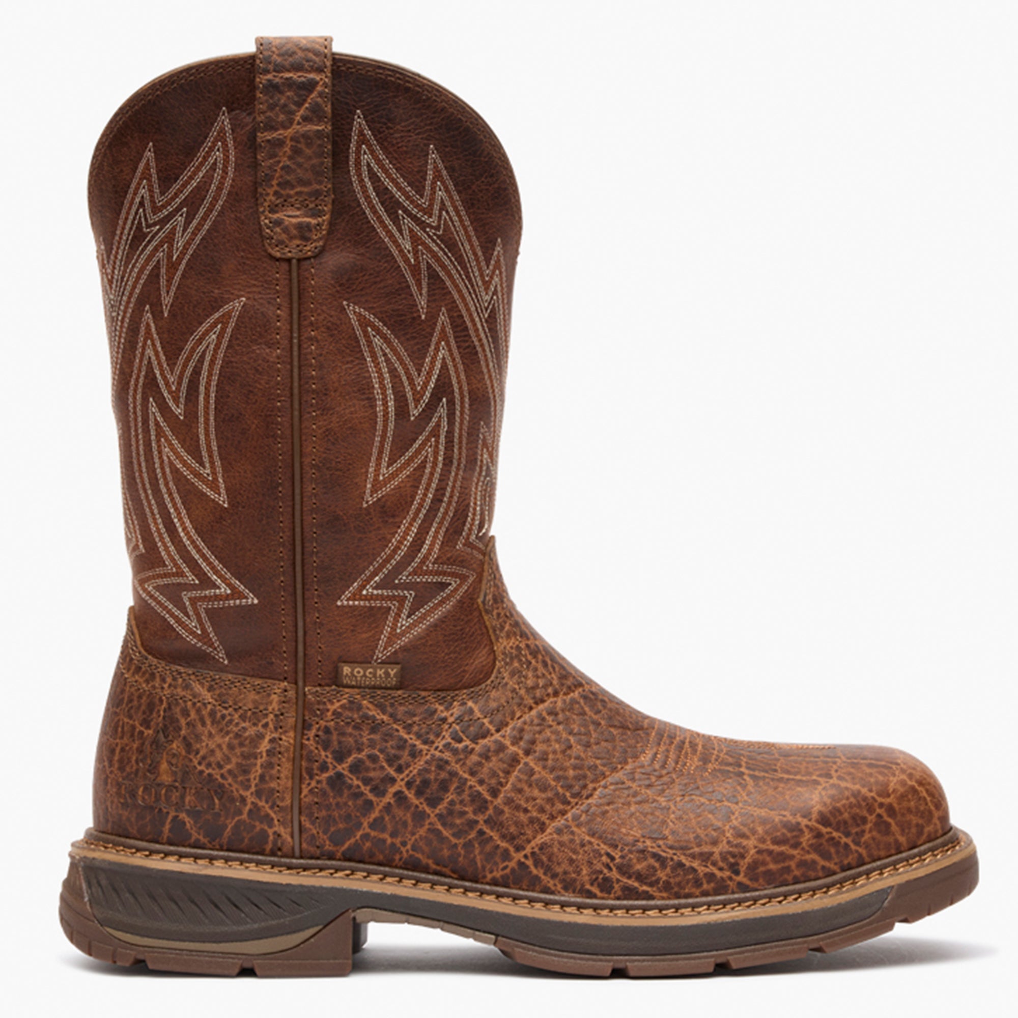 Rocky Ride LTE Carbon Toe Western Boot