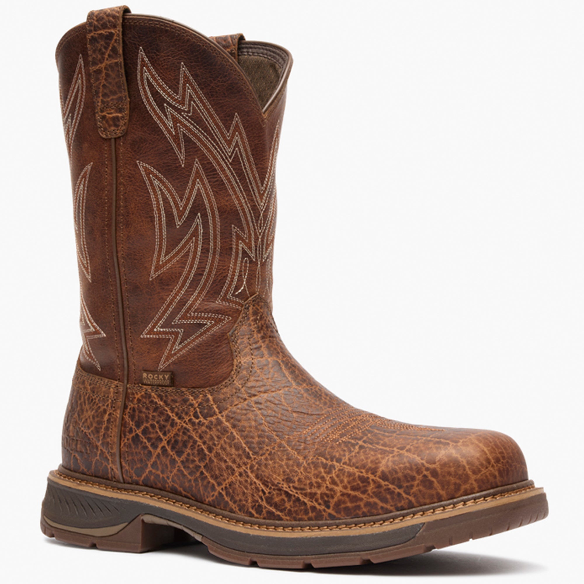 Rocky Ride LTE Carbon Toe Western Boot