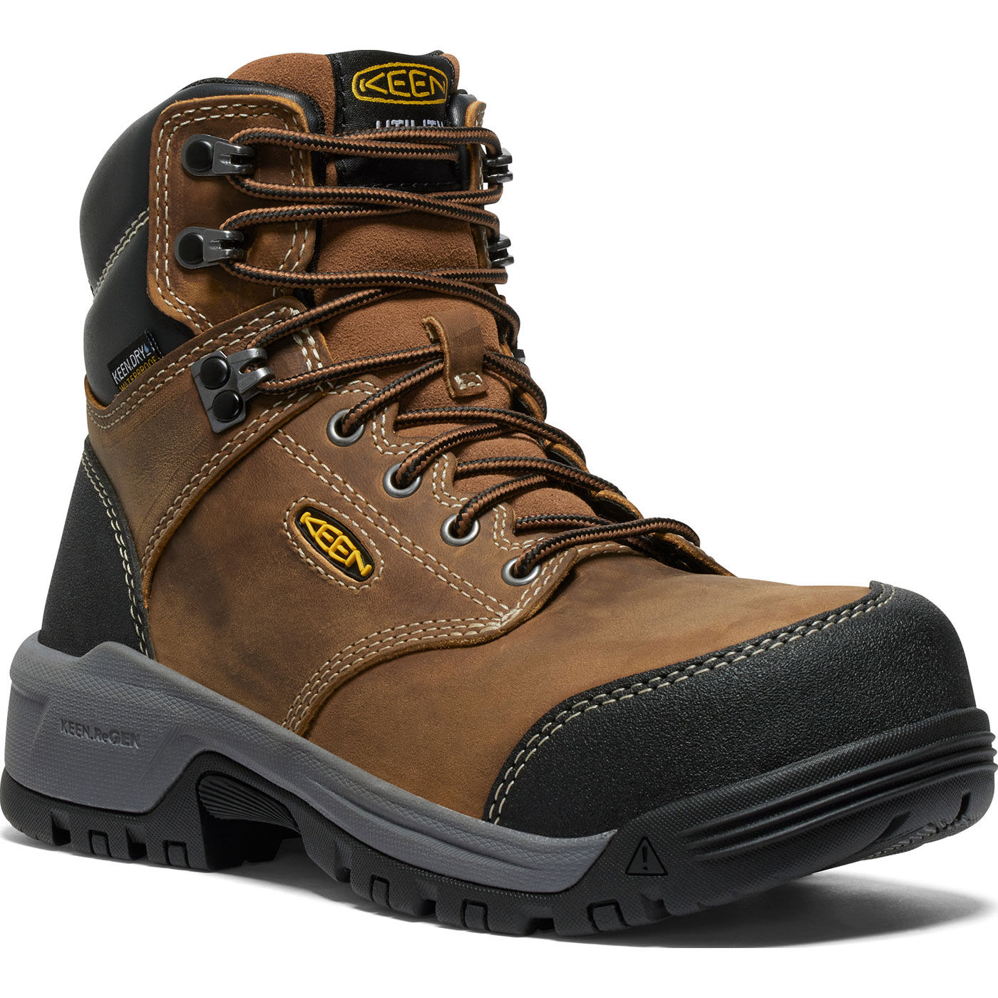 KEEN Utility® Evanston Women's Carbon Fiber Toe Electrical Hazard  Waterproof Work Boot