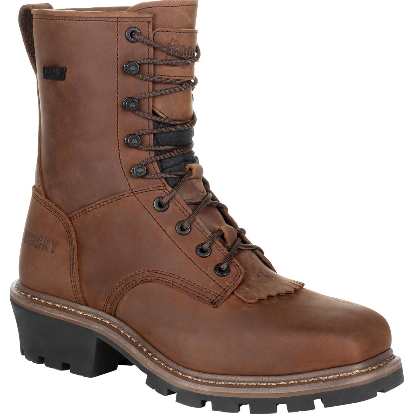 Square toe steel toe waterproof boots 2025