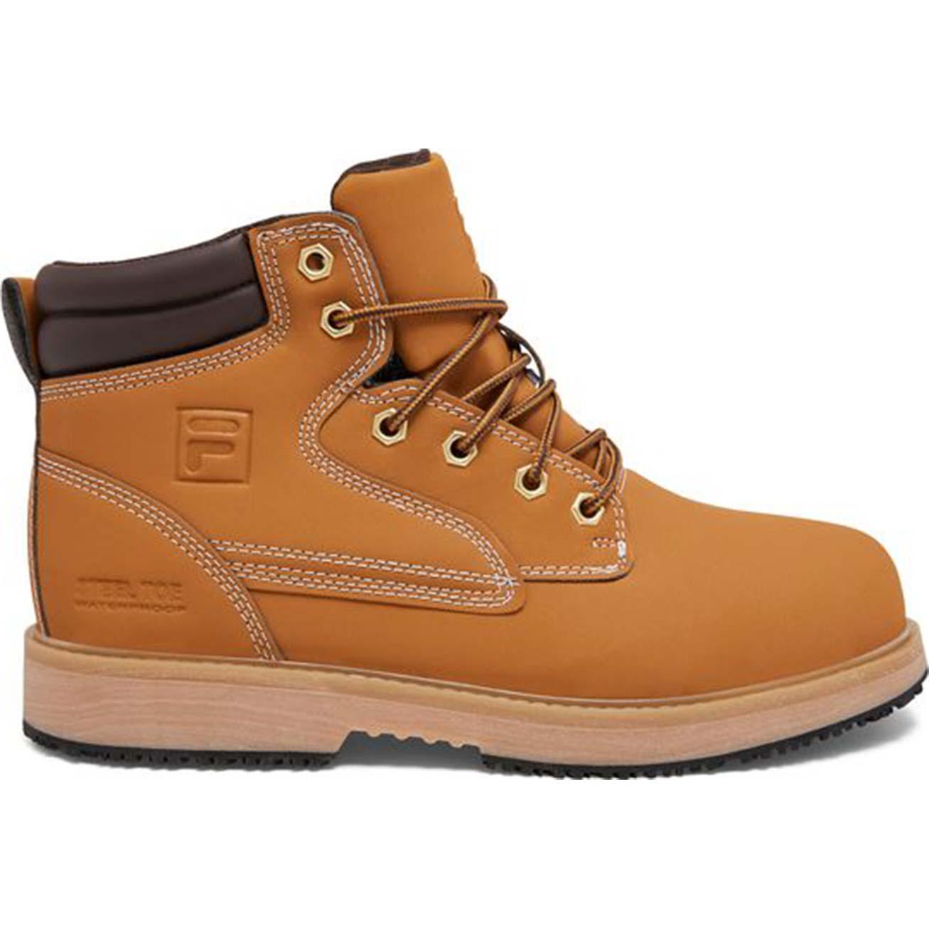 fila steel toe boots