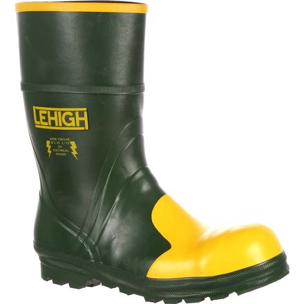 steel toe rubber work boots