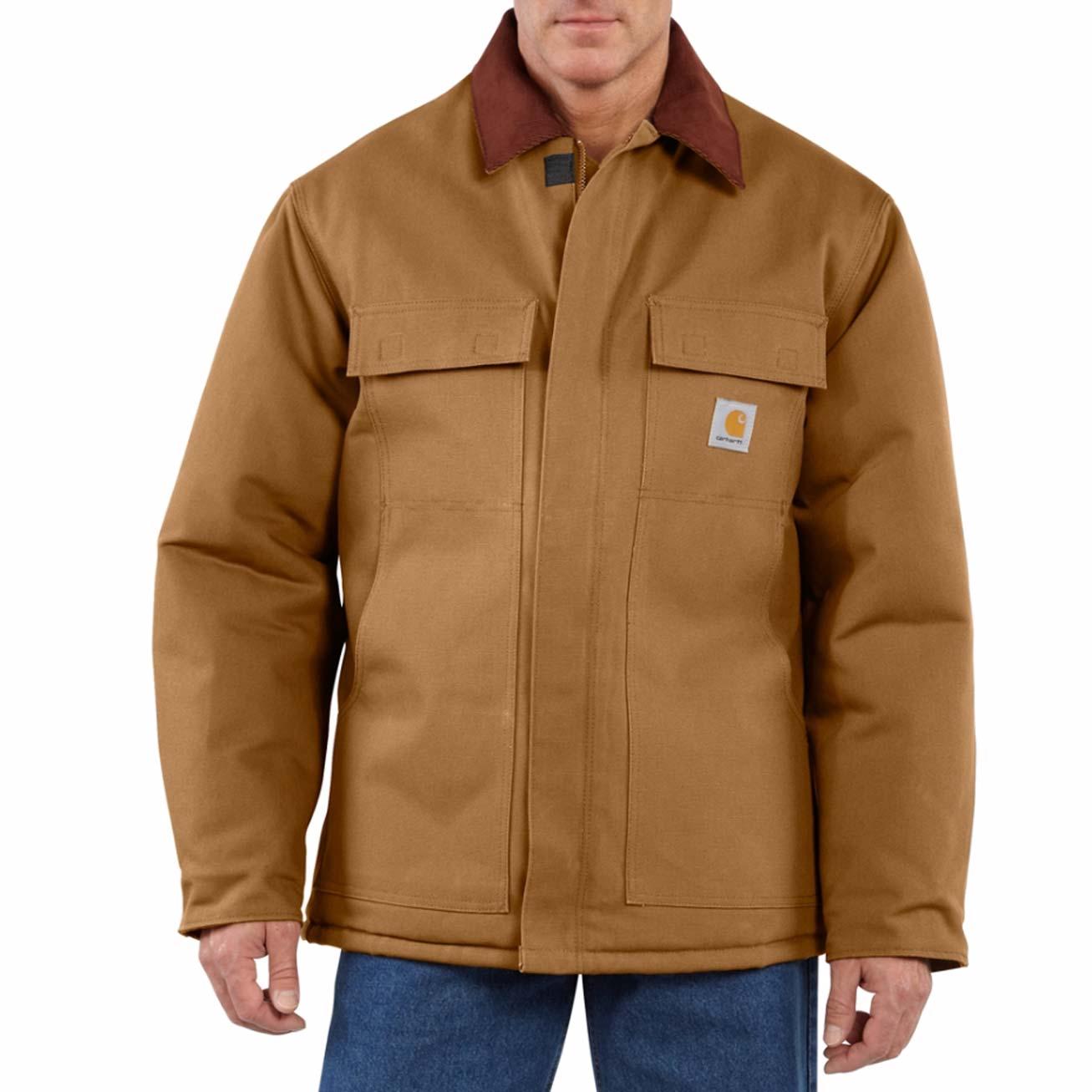 Carhartt Duck Traditional Coat C003BRN