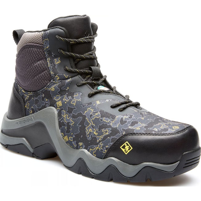 Terra EKG Mid Men's CSA Composite Toe Electrical Hazard Puncture-Resisting  Hi-Top Athletic Work Shoe