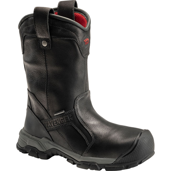 Avenger Men s Ripsaw Wellington WP Work Boot Alloy Toe
