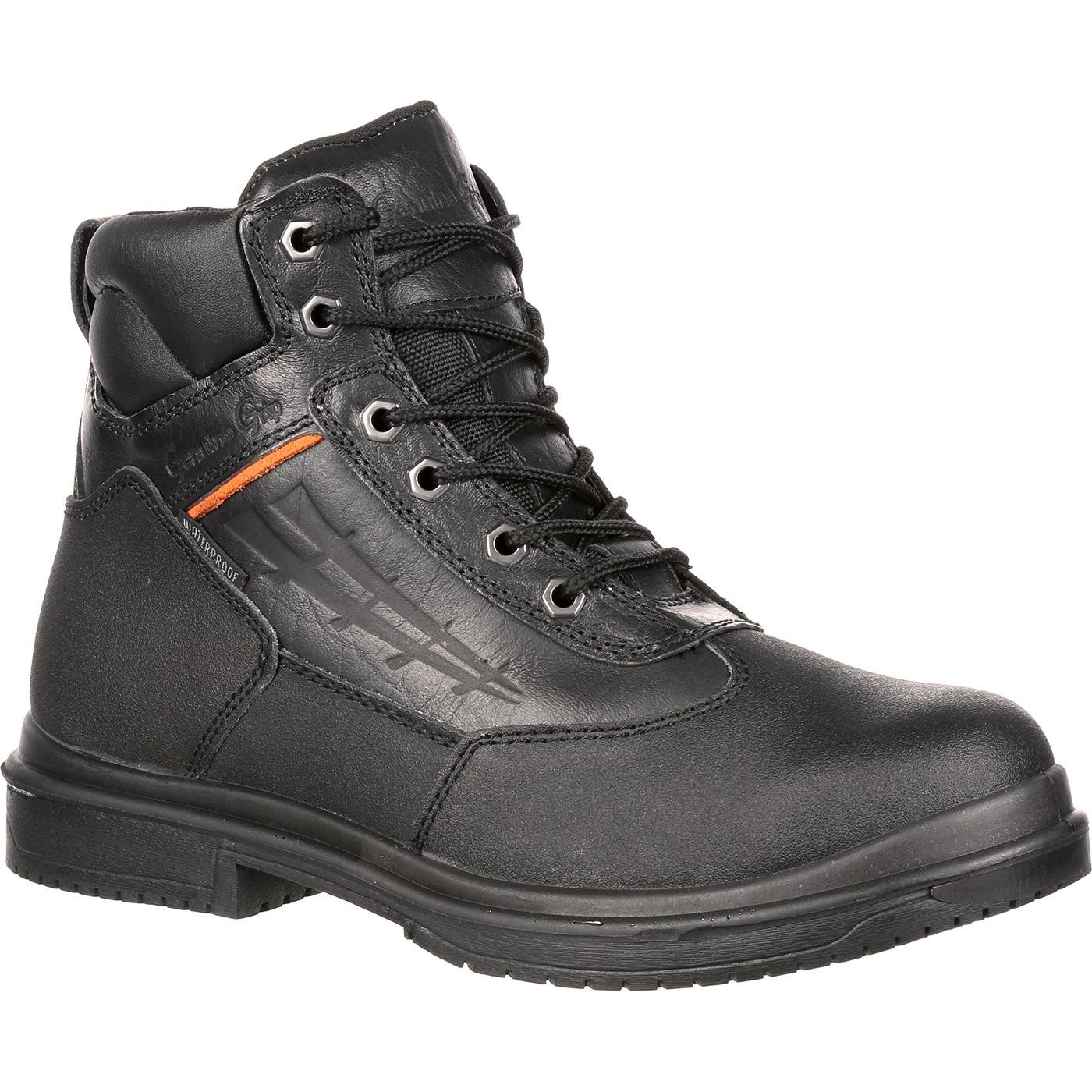 Genuine Grip Unisex Steel Toe Waterproof Work Shoe, #GG7800