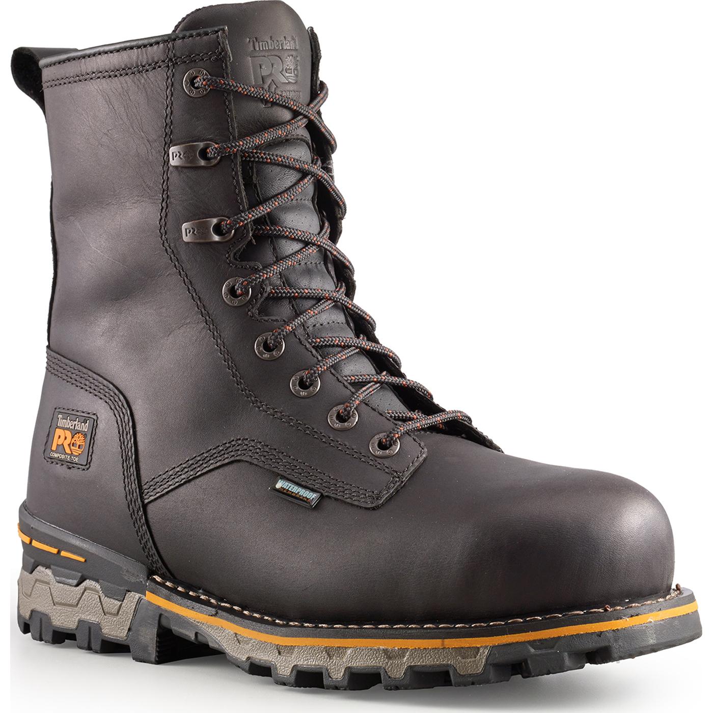 Safety Toe Waterproof Work Boot: Timberland PRO Boondock