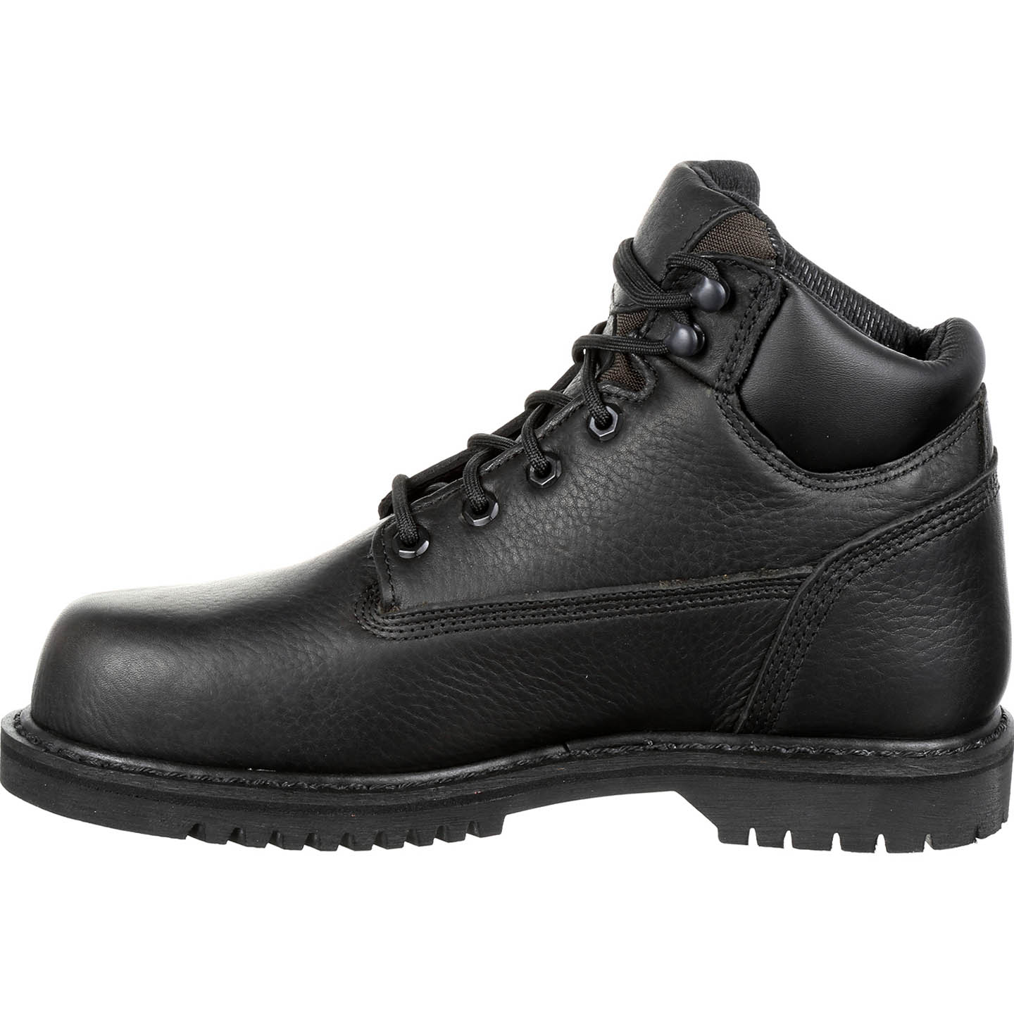 Lehigh Safety Shoes Men S Inch Steel Toe Waterproof Electrical Hazard Resistant Black Leather