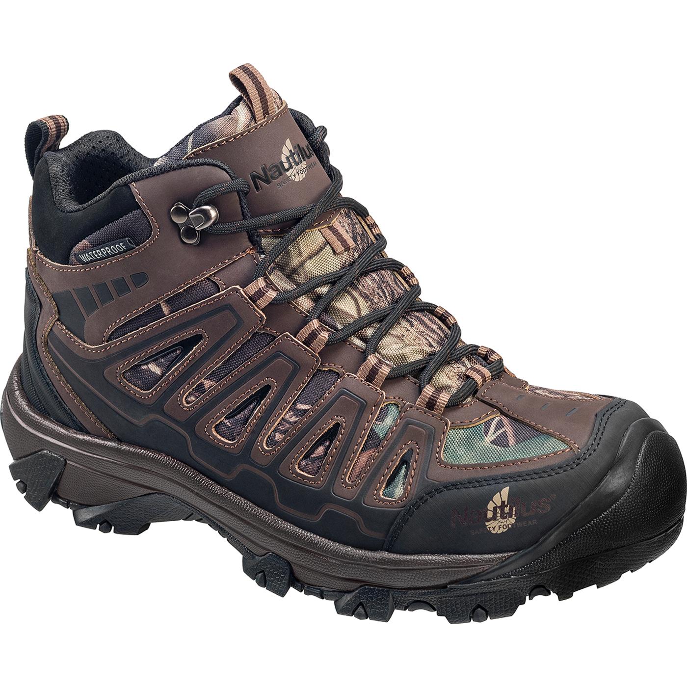 Nautilus Camouflage Steel Toe Waterproof Work Hiker Ebay